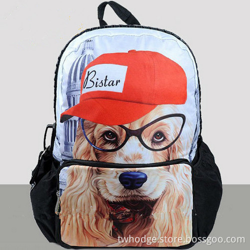 Poly Cool Print Backpack, Travel Bags, Sports Bag (HS376)